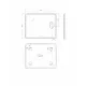 Зеркало с подсветкой BelBagno SPC-MAR-1000-800-LED-TCH-LNZ 100 см с сенсорным выключателем и линзой