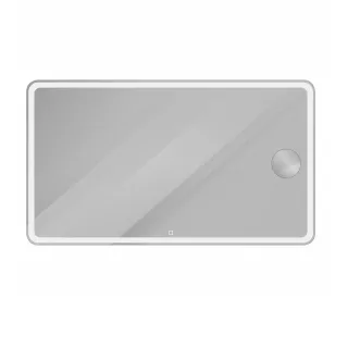 Зеркало с подсветкой BelBagno SPC-MAR-1400-800-LED-TCH-LNZ 140 см с сенсорным выключателем и линзой
