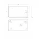 Зеркало с подсветкой BelBagno SPC-MAR-1400-800-LED-TCH-LNZ 140 см с сенсорным выключателем и линзой