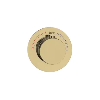 Смеситель Boheme Uno 627-T-G, для душа с внутренней частью термостатический золото