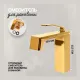 Смеситель для раковины Hansberge H1065GO золото
