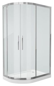 Душевой уголок Grossman Pragma PR-120SL 120x80см серебро/прозрачное