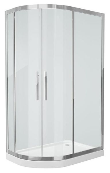 Душевой уголок Grossman Pragma PR-120SL 120x80см серебро/прозрачное