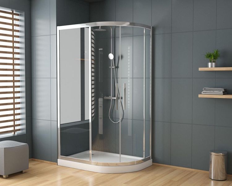 Душевой уголок Grossman Pragma PR-120SL 120x80см серебро/прозрачное