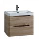 Тумба под раковину BelBagno подвесная 60x45см Rovere Bianco ANCONA-N-600-2C-SO-WO