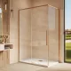 Душевой уголок Vincea Ultima VSR-7UL9012CLBC 120 x 90 см стекло прозрачное профиль медь брашированная