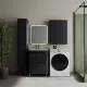 Тумба под раковину Style Line Бергамо мини СС-00002522 графит 70 см