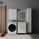 Шкаф-пенал Style Line Бергамо СС-00002527 белый 30 см