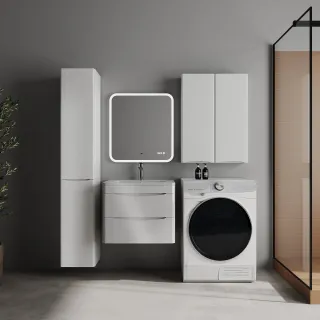 Тумба под раковину Style Line Бергамо мини СС-00002514 белый 60 см