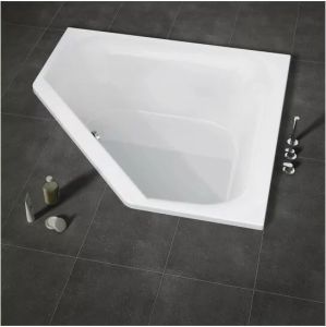 Акриловая ванна Riho Austin Plug and Play B005019005 145х145см белый