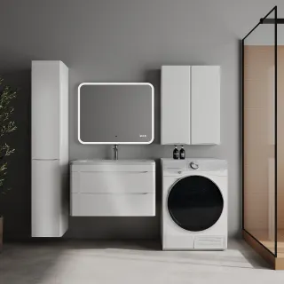 Тумба под раковину Style Line Бергамо мини СС-00002516 белый 90 см