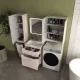 Шкаф-пенал Style Line Бергамо СС-00002548 бежевый 30 см