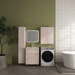 Шкаф-пенал Style Line Бергамо СС-00002549 бежевый 30 см