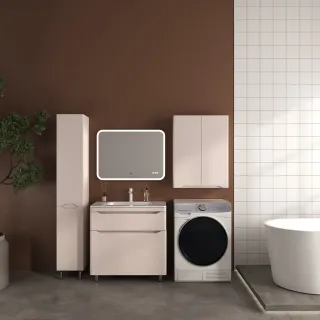 Тумба под раковину Style Line Марелла СС-00002542 серый 90 см