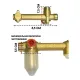 Смеситель для раковины Hansberge H211WW белый