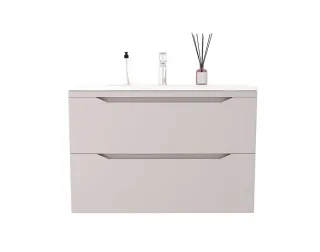 Тумба под раковину Style Line Марелла СС-00002543 бежевый 90 см