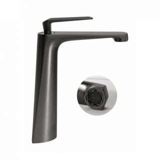 Смеситель для раковины Hansberge H2068BG графит