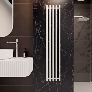 Полотенцесушитель электрический Indigo Стайл 5 LSE120-23WMRt 23x120 см белый матовый