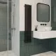 Полотенцесушитель электрический Indigo Стайл 5 ПРО LSPRE120-23BRRt 23x120 см чёрный муар