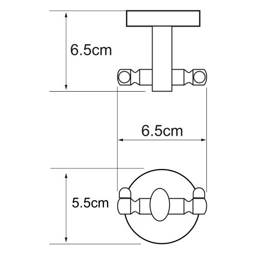 WasserKRAFT Крючок K-6223D