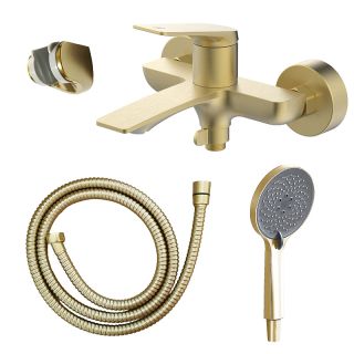 Смеситель для ванны Azario Lursy AZ-K3049MG золото матовое