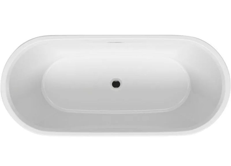 Акриловая ванна Riho Inspire Velvet B085001105 180х80см белый матовый
