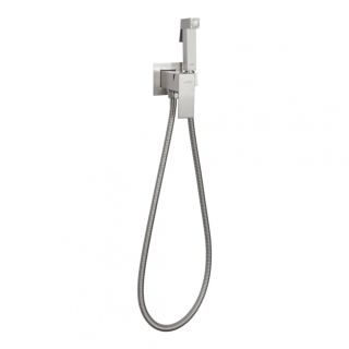 Гигиенический душ со смесителем Hansberge Cubito H3077NK никель