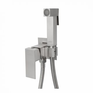 Гигиенический душ со смесителем Hansberge Cubito H3077NK никель