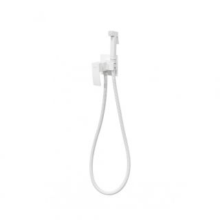 Гигиенический душ со смесителем Hansberge Cubito H3077WW белый