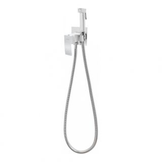 Гигиенический душ со смесителем Hansberge Cubito H3077W белый/хром