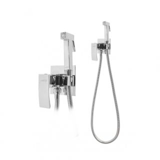 Гигиенический душ со смесителем Hansberge Cubito H3077C хром