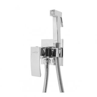 Гигиенический душ со смесителем Hansberge Cubito H3077C хром