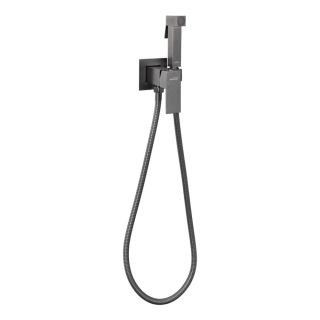 Гигиенический душ со смесителем Hansberge Cubito H3077BG графит