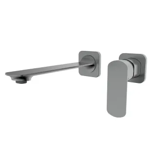 Смеситель для раковины AQUAme Monza AQM6315GM графит матовый