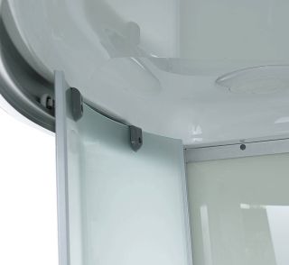 Душевая кабина Avacan C3090LED 90x90 см хром