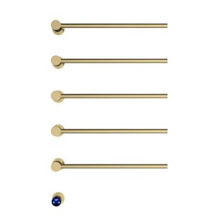 Полотенцесушитель электрический Terminus Аккорд 4670078568137 П5 50х80 см брашированное золото