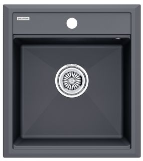 Мойка кухонная Paulmark Stepia PM114651-AN антрацит Мойка кухонная Paulmark Stepia PM114651-AN антрацит
