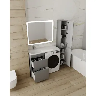 Тумба под раковину Style Line Даллас СС-00002608 серый 48 см