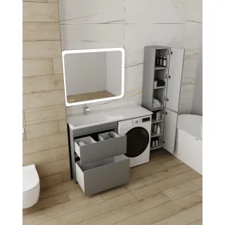 Тумба под раковину Style Line Даллас СС-00002613 серый 68 см
