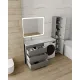 Тумба под раковину Style Line Даллас СС-00002615 серый 77 см