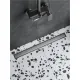 Душевой лоток BelBagno Marino BB-LD-MARINO-50-GM 50 см оружейная сталь