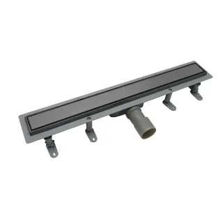 Душевой лоток BelBagno Marino BB-LD-MARINO-80-GM 80 см оружейная сталь