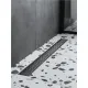Душевой лоток BelBagno Uno BB-LD-UNO-60-GM 60 см оружейная сталь