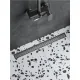 Душевой лоток BelBagno Uno BB-LD-UNO-60-GM 60 см оружейная сталь