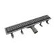 Душевой лоток BelBagno Uno BB-LD-UNO-70-GM 70 см оружейная сталь
