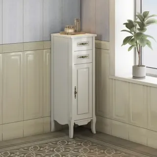 Пенал Comforty Версаль 40 00004135648  слоновая кость