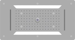 Верхний душ RGW SP-71(LED) Прямоугольник/Хром 70*38/Дождь, водопад, туман, возд.пузырьки