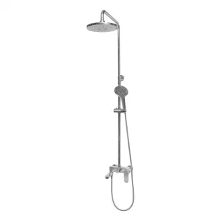Душевая стойка Hansberge Optima H5044C хром