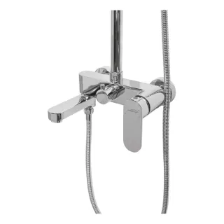 Душевая стойка Hansberge Optima H5044C хром