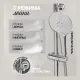 Душевая стойка Hansberge Optima H5044C хром